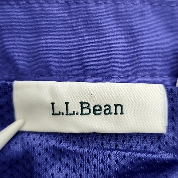 L.L.  Bean Women's Activewear Shorts Purple Tie Waist 3.5" Inseam Sz Small Reg - Picture 7 of 13